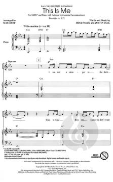 This Is Me von Benj Pasek (Download) 