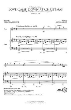 Love Came Down at Christmas von David Rasbach (Download) 