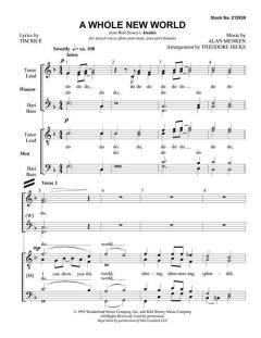 A Whole New World von Tim Rice (Download) 