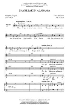Daybreak In Alabama von Kirke Mechem (Download) 