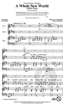 A Whole New World von Alan Menken (Download) 