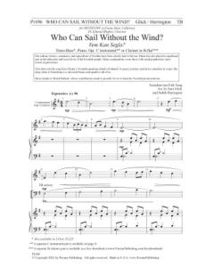 Who Can Sail Without the Wind? 