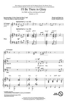 I'll Be There in Glory (Mary McDonald) 