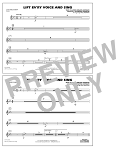 Lift Ev'ry Voice and Sing von J. Rosamond Johnson (Download) 