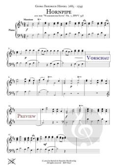 Hornpipe HWV 348 von Georg Friedrich Händel 