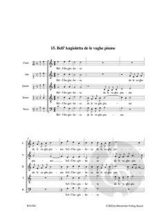 Bell’Angioletta de le vaghe piume von Carlo Gesualdo (Download) 