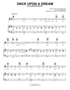 Once Upon A Dream von Sammy Fain (Download) 