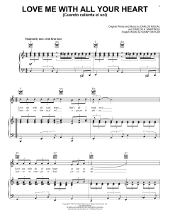 Love Me With All Your Heart (Cuando Calienta El Sol) von The Ray Charles Singers (Download) 