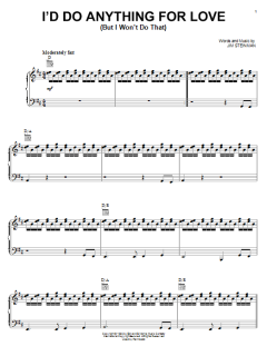 I'd Do Anything For Love (But I Won't Do That) von Meat Loaf (Download) 