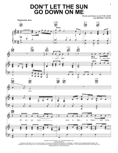 Don't Let The Sun Go Down On Me von Elton John (Download) 