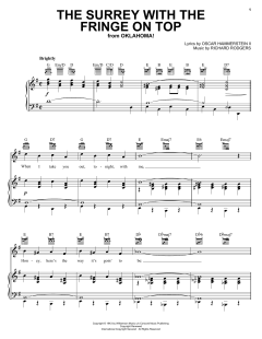 The Surrey With The Fringe On Top von Rodgers & Hammerstein (Download) 