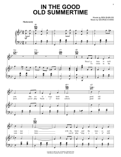 In The Good Old Summertime von Ren Shields (Download) 