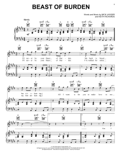 Beast Of Burden von Bette Midler (Download) 