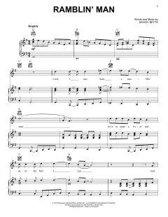 Ramblin' Man von Dickey Betts (Download) 
