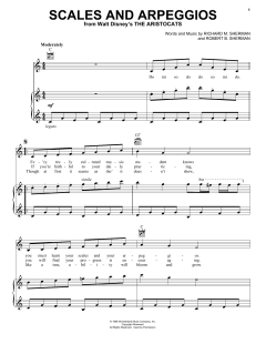 Scales And Arpeggios von Sherman Brothers (Download) 