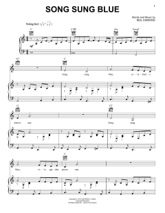 Song Sung Blue von Neil Diamond (Download) 