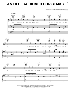 An Old Fashioned Christmas von John Bettis (Download) 