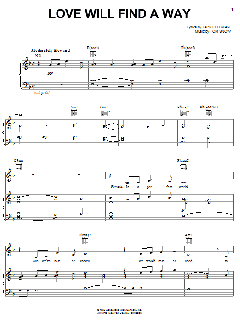 Love Will Find A Way von Jack Feldman (Download) 