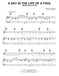 A Day In The Life Of A Fool (Manha De Carnaval) von Carl Sigman (Download) 
