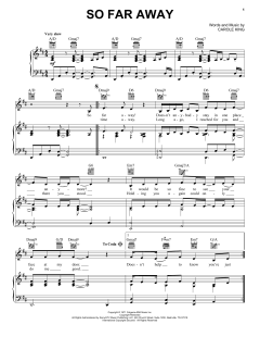 So Far Away von Carole King (Download) 