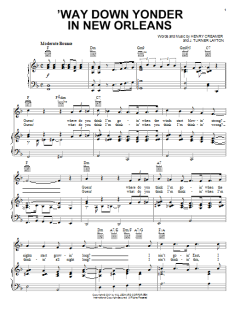'Way Down Yonder In New Orleans von Blossom Seely (Download) 