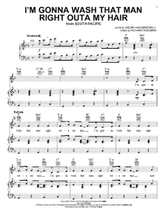 I'm Gonna Wash That Man Right Outa My Hair von Rodgers & Hammerstein (Download) 