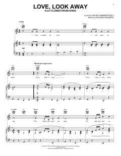 Love, Look Away von Rodgers & Hammerstein (Download) 