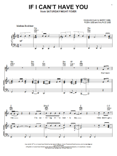 If I Can't Have You von Bee Gees (Download) 