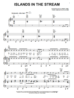 Islands In The Stream von Bee Gees (Download) 