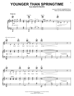 Younger Than Springtime von Rodgers & Hammerstein (Download) 