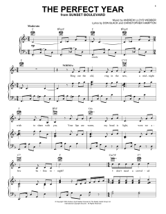 The Perfect Year von Andrew Lloyd Webber (Download) 