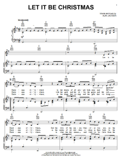 Let It Be Christmas von Alan Jackson (Download) 