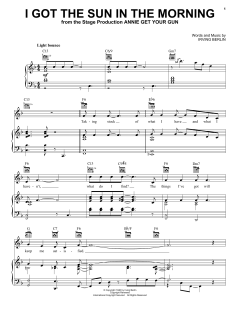 I Got The Sun In The Morning von Ethel Merman (Download) 