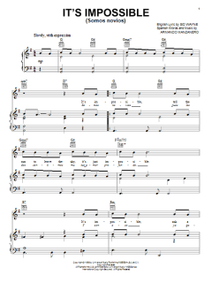 It's Impossible (Somos Novios) von Perry Como (Download) 