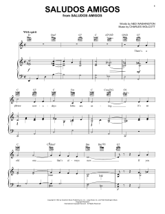 Saludos Amigos von Ned Washington (Download) 