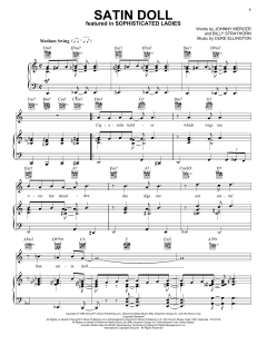 Satin Doll von Johnny Mercer (Download) 