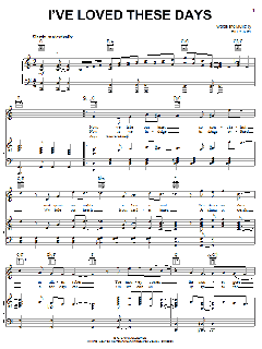 I've Loved These Days von Billy Joel (Download) 