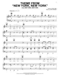 Theme From "New York, New York" von Frank Sinatra (Download) 