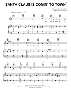 Santa Claus Is Comin' To Town von Frank Sinatra (Download) 