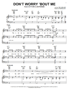 Don't Worry 'Bout Me von Frank Sinatra (Download) 