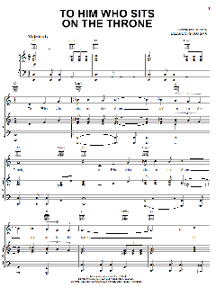To Him Who Sits On The Throne von Debbye C. Graafsma (Download) 