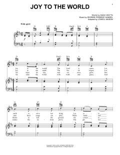 Joy To The World von Isaac Watts (Download) 