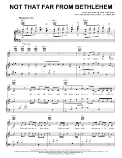 Not That Far From Bethlehem von Point Of Grace (Download) 