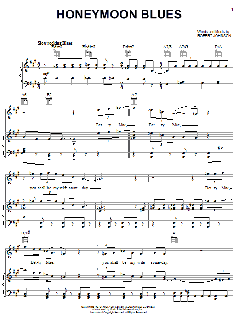 Honeymoon Blues von Robert Johnson (Download) 
