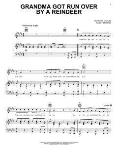 Grandma Got Run Over By A Reindeer von Randy Brooks (Download) 