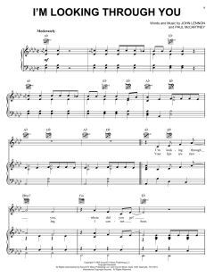 I'm Looking Through You von The Beatles (Download) 