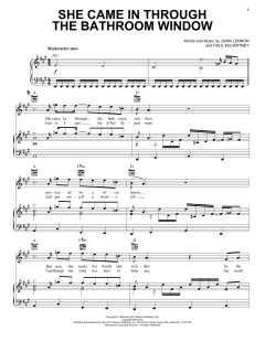 She Came In Through The Bathroom Window von The Beatles (Download) 