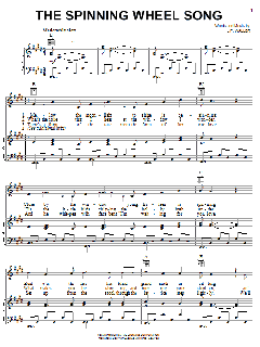 The Spinning Wheel Song von John Francis Waller (Download) 