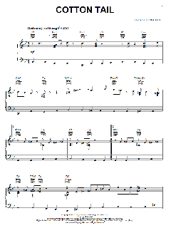 Cotton Tail von Ben Webster (Download) 