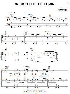Wicked Little Town von Stephen Trask (Download) 